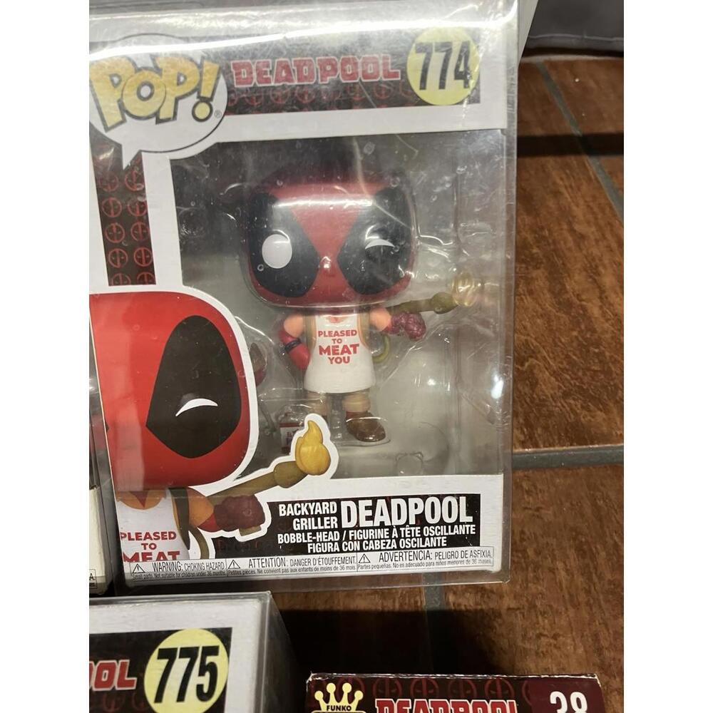 Lot Of Deadpool Funko Pop 9 Figures In All - Picture 4 of 8